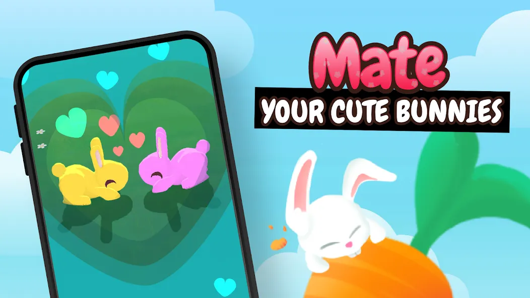 Bunniiies - Uncensored Rabbit (Банниииз) [МОД: Много денег, Монет и Все открыто] Screenshot 3