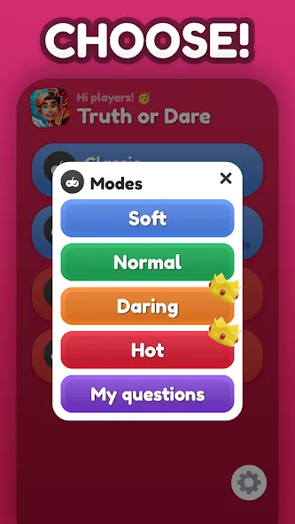 Truth or Dare Party Game (Трус или дерзни) [МОД: Все открыто, Дополнительные деньги и Меню MOD] Screenshot 5