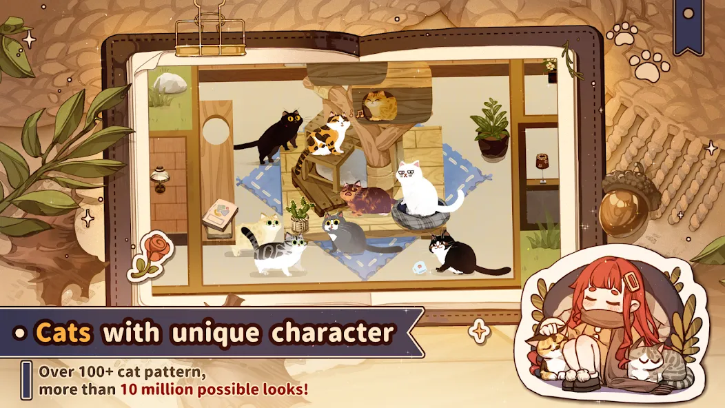 Losing Cats Way (Лузинг Кэтс Уэй) [МОД: Меню, Бесконечные монеты и Открытые уровни] Screenshot 2