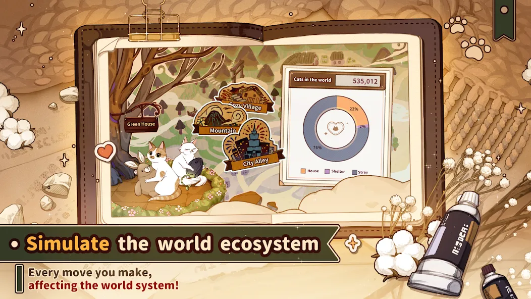 Losing Cats Way (Лузинг Кэтс Уэй) [МОД: Меню, Бесконечные монеты и Открытые уровни] Screenshot 5