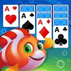 Скачать Solitaire Fish Klondike Card (Солитер Карточная игра Клондайк Фиш) [МОД: Деньги, Монеты и Меню MOD] | Взлом Solitaire Fish Klondike Card на Андроид