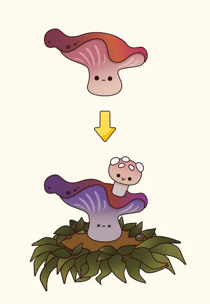 Mushroom Stories Clicker [МОД: Деньги, Монеты и Меню MOD] Screenshot 2