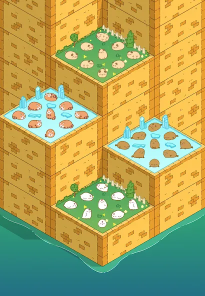 Secrets of Lazy Animals [МОД: Много денег, Монет и Все открыто] Screenshot 1