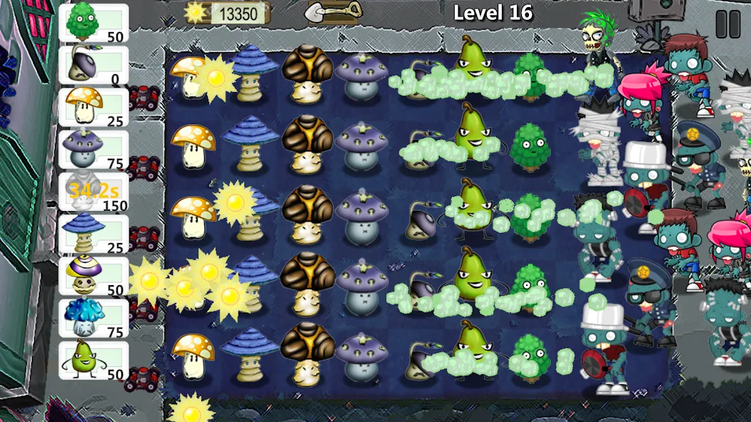 Plants' War [МОД: Все открыто, Дополнительные деньги и Меню MOD] Screenshot 2