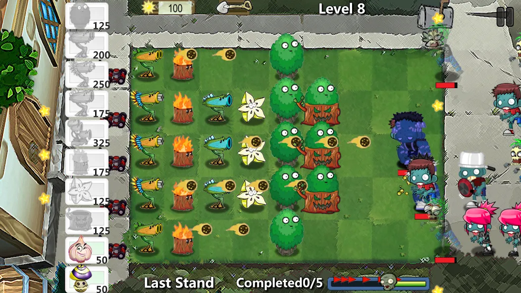 Plants' War [МОД: Все открыто, Дополнительные деньги и Меню MOD] Screenshot 3