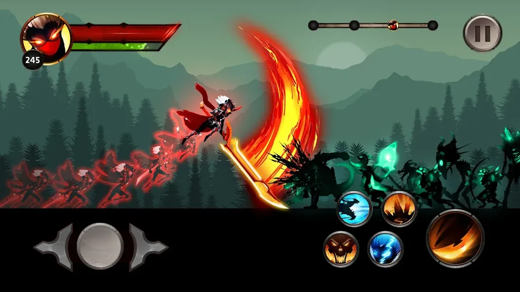 Stickman Legends Offline Games [МОД: Деньги, Монеты и Меню MOD] Screenshot 2