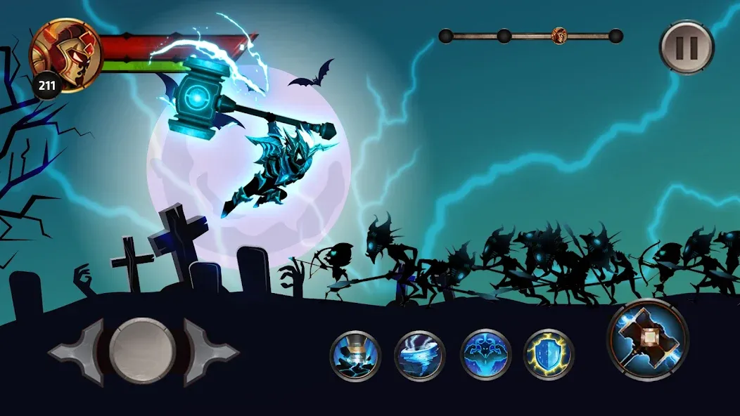 Stickman Legends Offline Games [МОД: Деньги, Монеты и Меню MOD] Screenshot 4