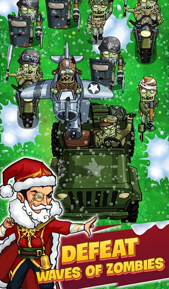 Zombie War Idle Defense Game (Зомби Война) [МОД: Деньги, Монеты и Меню MOD] Screenshot 4