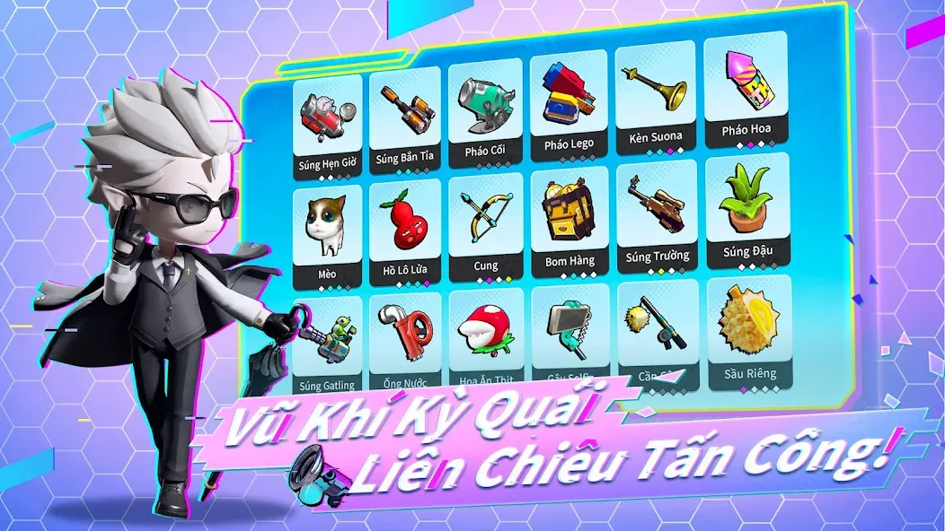 Đấu Trường Kỳ Lạ - Gzone [МОД: Много денег, Монет и Все открыто] Screenshot 4