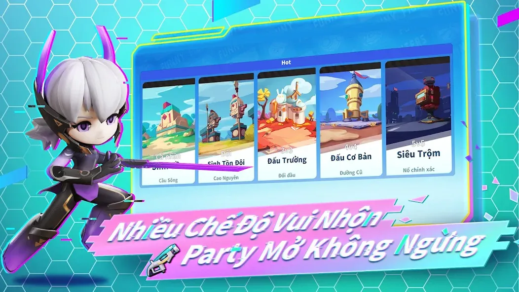 Đấu Trường Kỳ Lạ - Gzone [МОД: Много денег, Монет и Все открыто] Screenshot 5
