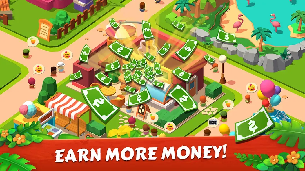 Zoo Tile - Match Puzzle Game (Зу Тайл) [МОД: Все открыто, Дополнительные деньги и Меню MOD] Screenshot 3