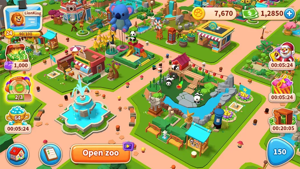 Zoo Tile - Match Puzzle Game (Зу Тайл) [МОД: Все открыто, Дополнительные деньги и Меню MOD] Screenshot 5