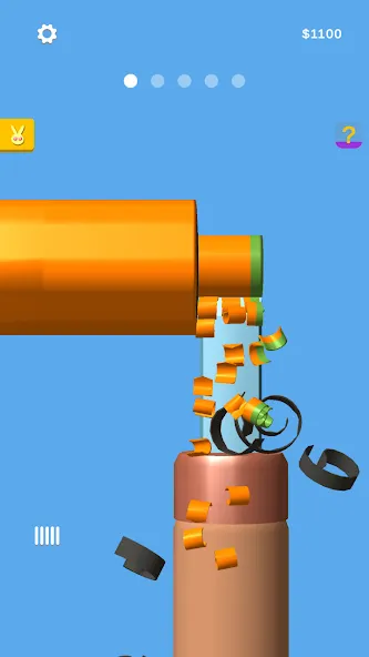 Carve The Pencil (Карв зе Пенсил) [МОД: Деньги, Монеты и Меню MOD] Screenshot 1