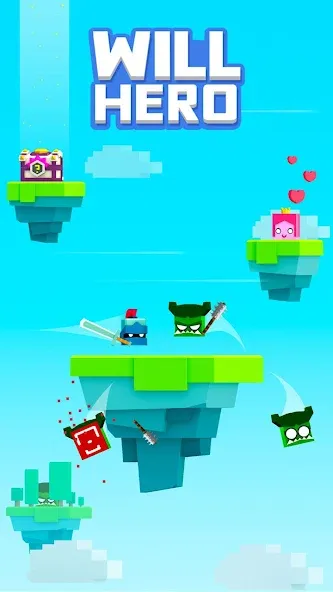 Will Hero (Уил Хиро) [МОД: Деньги, Монеты и Меню MOD] Screenshot 1
