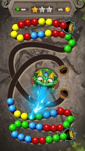 Marble Bubbles: Blast Pop Game [МОД: Деньги, Монеты и Меню MOD] Screenshot 4