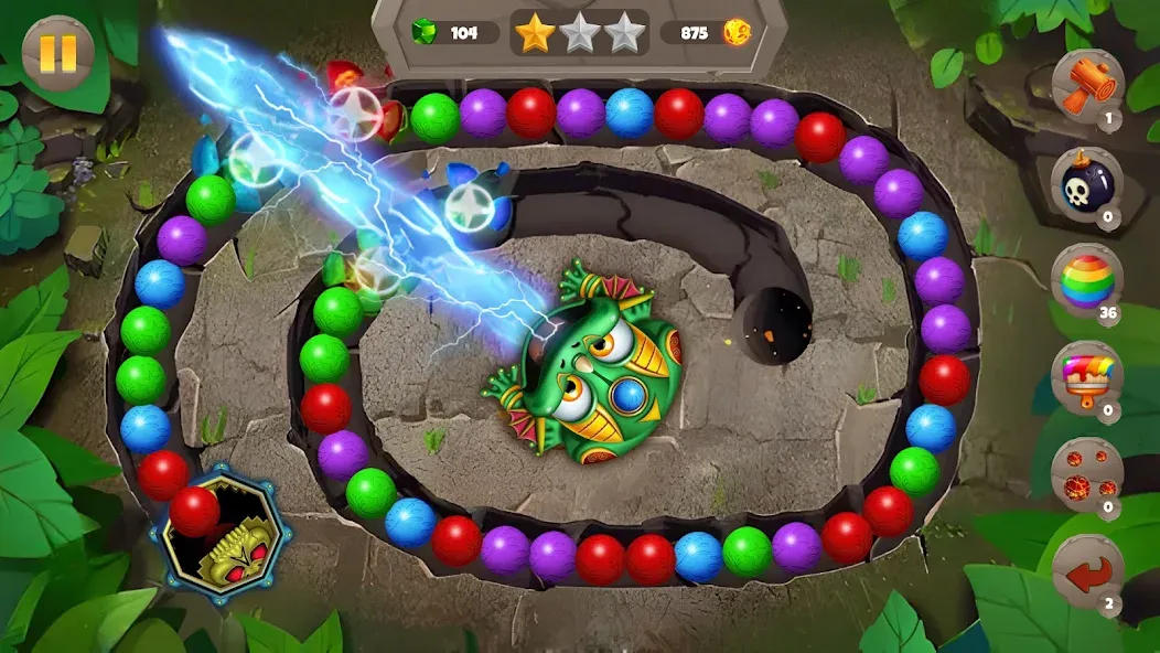 Marble Bubbles: Blast Pop Game [МОД: Деньги, Монеты и Меню MOD] Screenshot 5