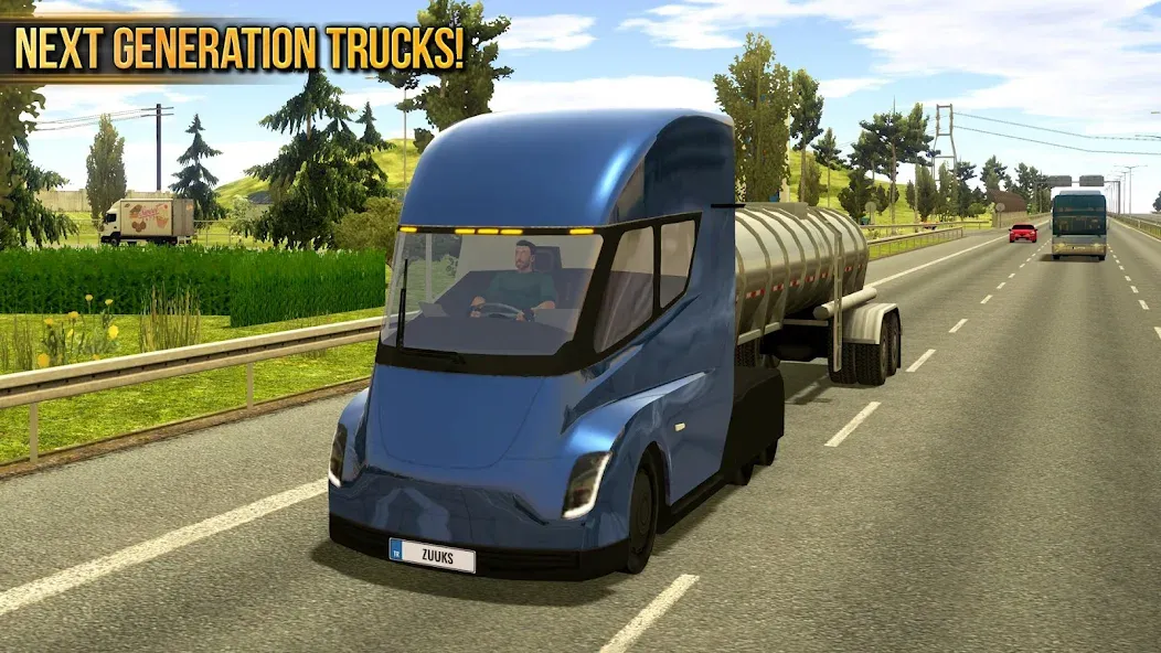Truck Simulator : Europe [МОД: Меню, Бесконечные монеты и Открытые уровни] Screenshot 5