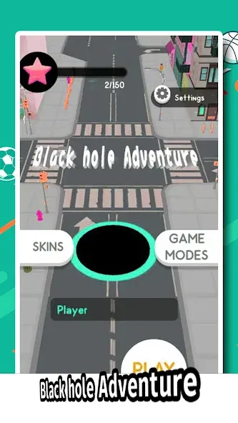 Black hole Adventure (Блэк хол Адвенчер) [МОД: Меню, Бесконечные монеты и Открытые уровни] Screenshot 3