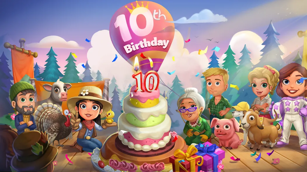 FarmVille 2: Country Escape (ФармВилл 2 С) [MOD: Меню/Много денег] - Скриншот 1