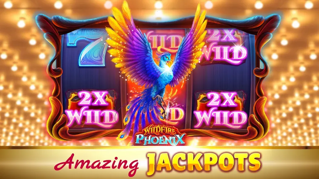 Hit it Rich! Casino Slots Game [МОД: Бесконечные деньги, Монеты и Мега MOD] Screenshot 3