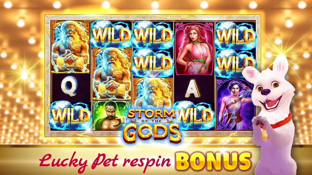 Hit it Rich! Casino Slots Game [МОД: Бесконечные деньги, Монеты и Мега MOD] Screenshot 4