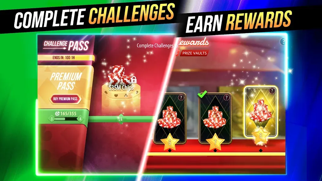 Zynga Poker ™ – Texas Holdem (Зинга Покер) [МОД: Меню, Бесконечные монеты и Открытые уровни] Screenshot 5