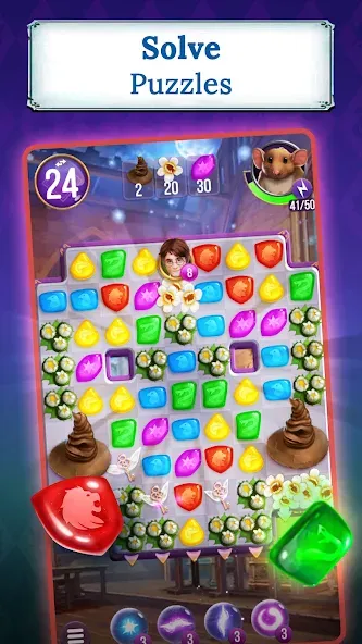 Harry Potter: Puzzles & Spells [МОД: Много монет, Открытые уровни и Мега MOD] Screenshot 1