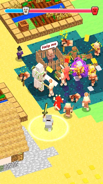 Craft Commander – Mine & Build (Крафт Коммандер) [МОД: Бесконечные деньги, Монеты и Мега MOD] Screenshot 4