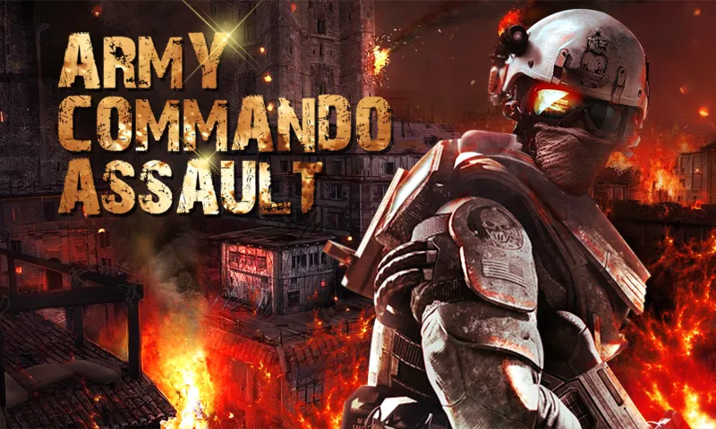Army Commando Assault [МОД: Все открыто, Дополнительные деньги и Меню MOD] Screenshot 1