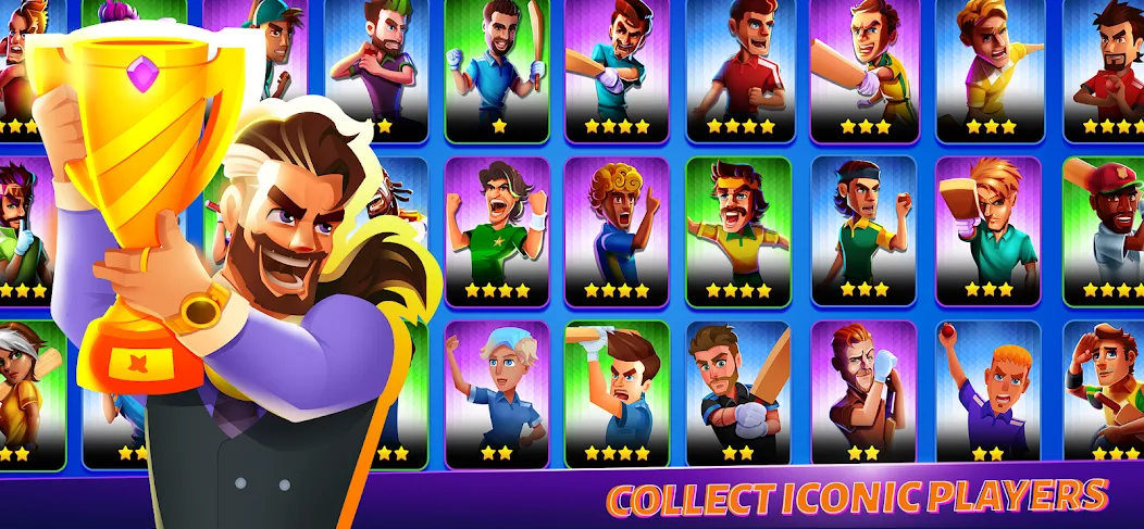 Hitwicket An Epic Cricket Game (Хитвикет) [МОД: Все открыто, Дополнительные деньги и Меню MOD] Screenshot 1