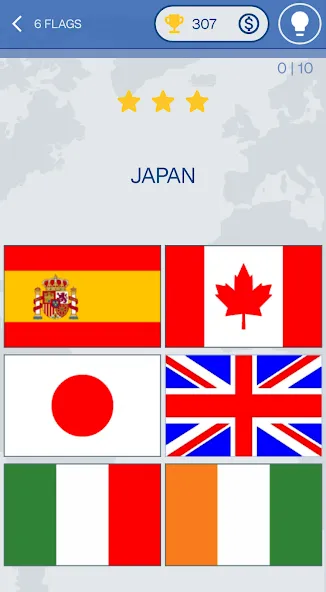 The Flags of the World Quiz [МОД: Деньги, Монеты и Меню MOD] Screenshot 5