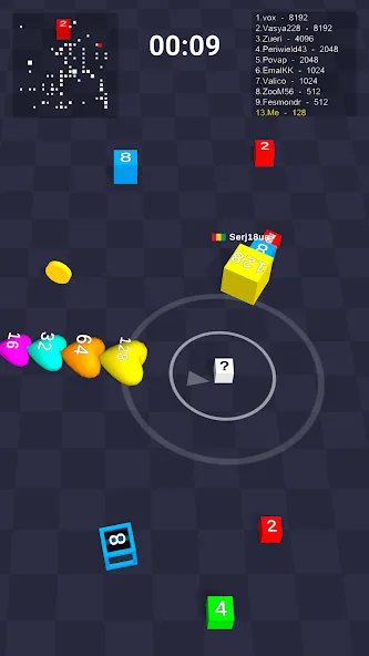 Cube Arena 2048: Merge Numbers [МОД: Все открыто, Дополнительные деньги и Меню MOD] Screenshot 4