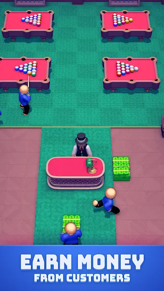 Pool Club Manager (Пул Клуб Менеджер) [МОД: Бесконечные деньги, Монеты и Мега MOD] Screenshot 5