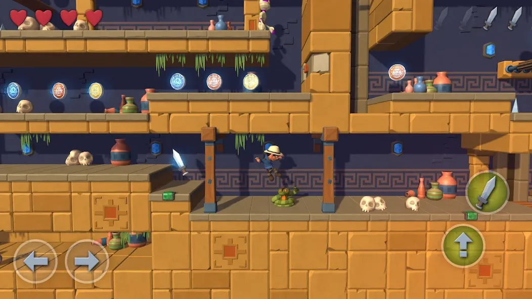 Pyramid Quest (Пирамида Квест) [МОД: Много монет, Открытые уровни и Мега MOD] Screenshot 1