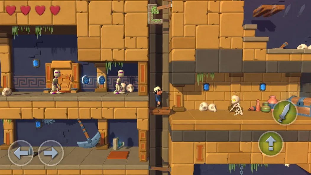 Pyramid Quest (Пирамида Квест) [МОД: Много монет, Открытые уровни и Мега MOD] Screenshot 2