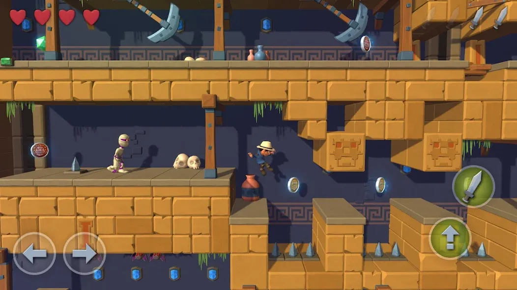 Pyramid Quest (Пирамида Квест) [МОД: Много монет, Открытые уровни и Мега MOD] Screenshot 4
