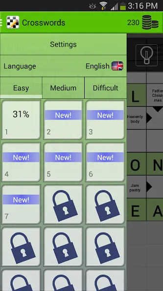 Crosswords [МОД: Много денег, Монет и Все открыто] Screenshot 2