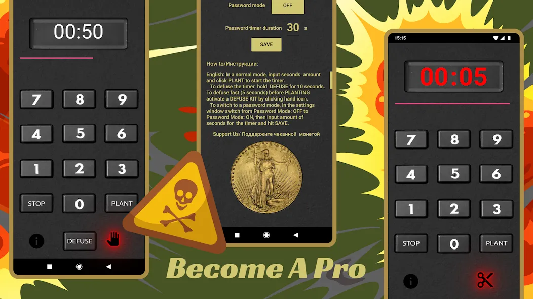 CS Timer (Си Эс Таймер) [МОД: Много монет, Открытые уровни и Мега MOD] Screenshot 5
