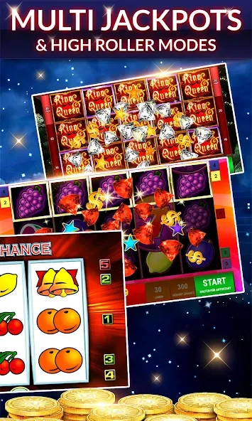 Merkur24 – Slots & Casino (Меркур24 Казино) [МОД: Все открыто, Дополнительные деньги и Меню MOD] Screenshot 2