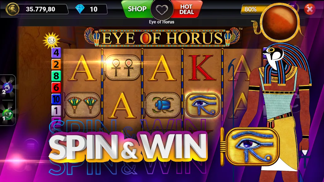 SpinArena Online Casino Slots (СпинАрена Онлайн Казино Слоты) [МОД: Деньги, Монеты и Меню MOD] Screenshot 2