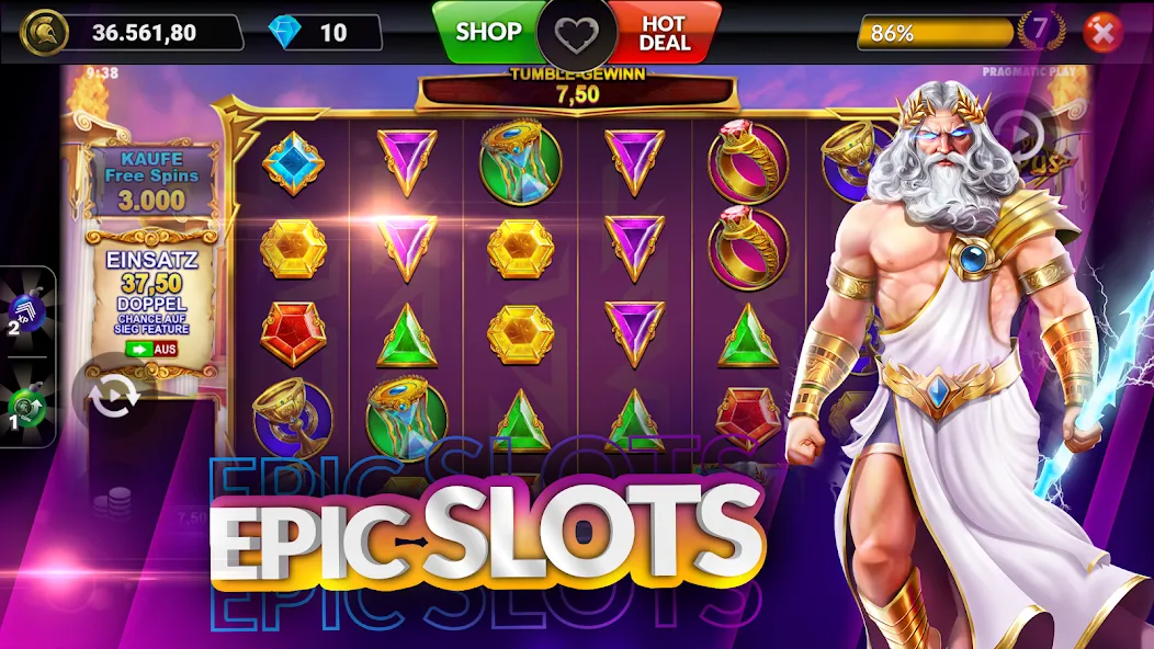 SpinArena Online Casino Slots (СпинАрена Онлайн Казино Слоты) [МОД: Деньги, Монеты и Меню MOD] Screenshot 5