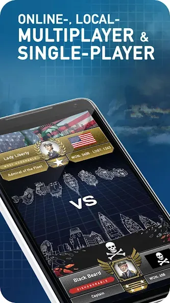 Fleet Battle - Sea Battle [МОД: Деньги, Монеты и Меню MOD] Screenshot 3