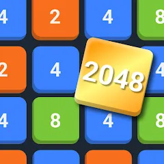 Скачать 2048: Puzzle Game! Merge Block (Две тысячи сорок восемь) [МОД: Бесконечные деньги, Монеты и Мега MOD] | Взлом 2048: Puzzle Game! Merge Block на Андроид