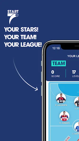 START7 - The handball manager (СТАРТ7) [МОД: Много денег, Монет и Все открыто] Screenshot 1