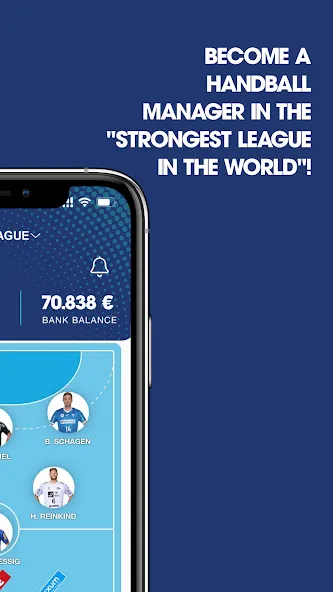 START7 - The handball manager (СТАРТ7) [МОД: Много денег, Монет и Все открыто] Screenshot 2