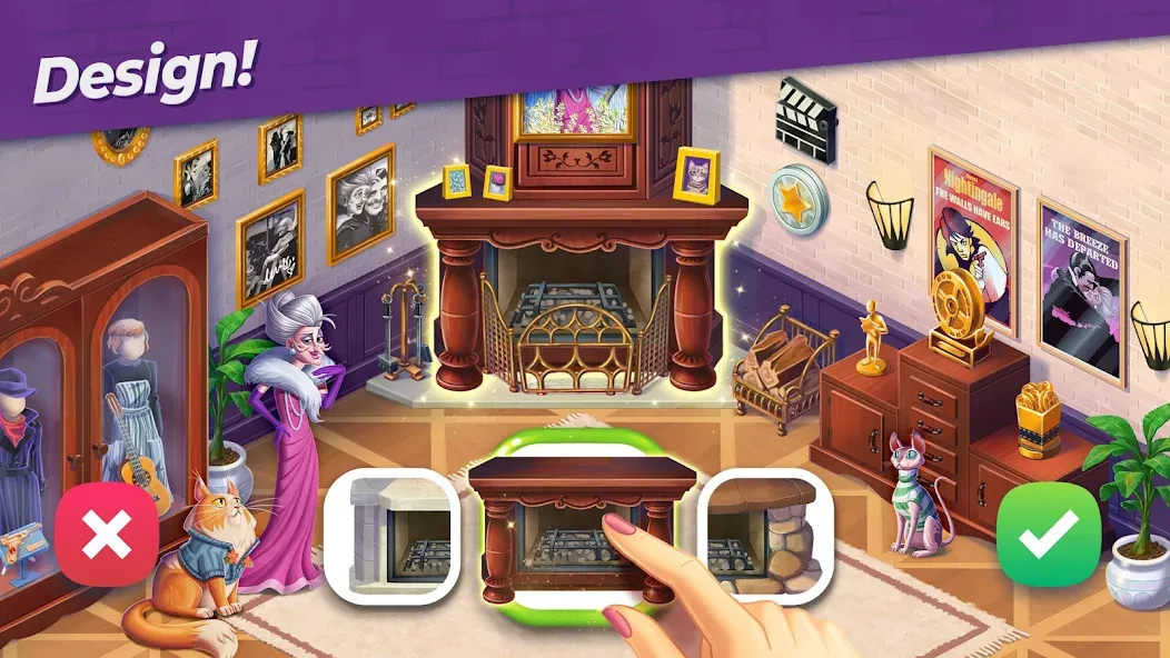 Penny & Flo: Home Renovation [МОД: Много денег, Монет и Все открыто] Screenshot 4