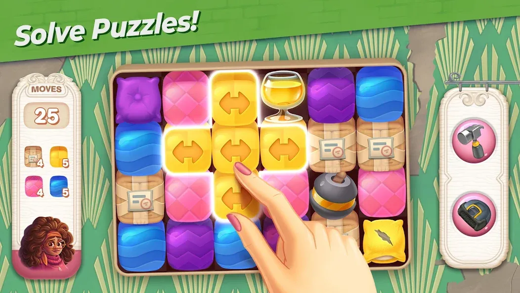 Penny & Flo: Home Renovation [МОД: Много денег, Монет и Все открыто] Screenshot 5