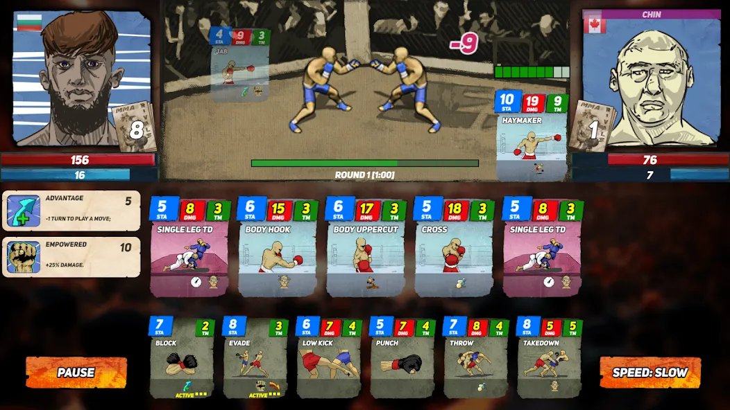 MMA Rivals (ММА Соперники) [МОД: Деньги, Монеты и Меню MOD] Screenshot 2