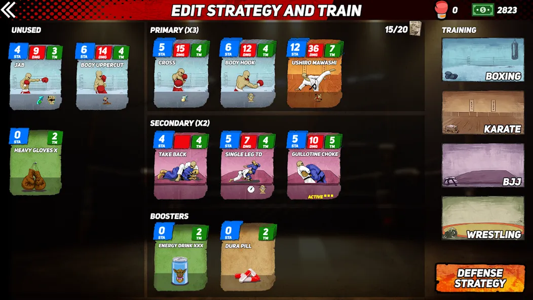 MMA Rivals (ММА Соперники) [МОД: Деньги, Монеты и Меню MOD] Screenshot 3