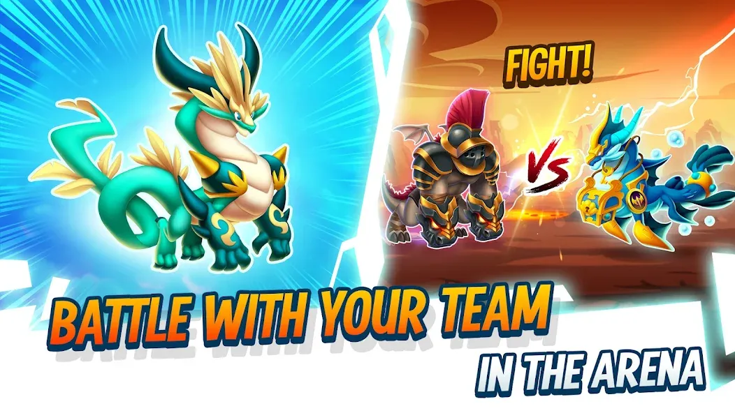 Dragon City: Mobile Adventure [МОД: Бесконечные деньги, Монеты и Мега MOD] Screenshot 2